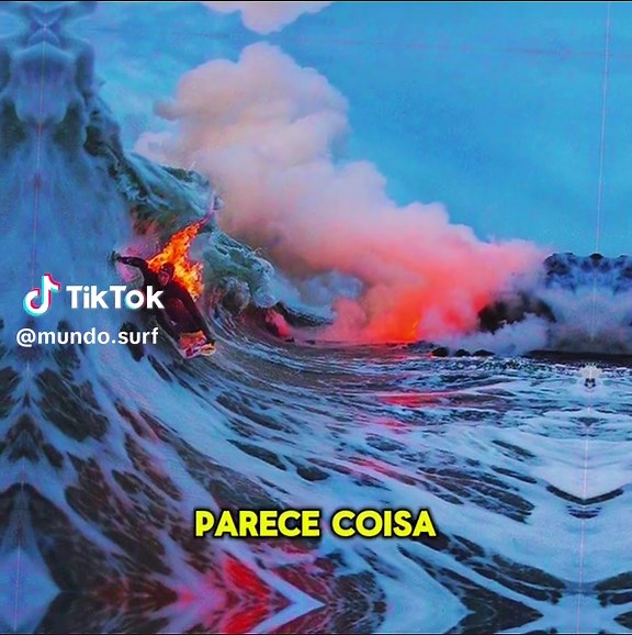 Desafios radicais: Surfando na lava com coragem!