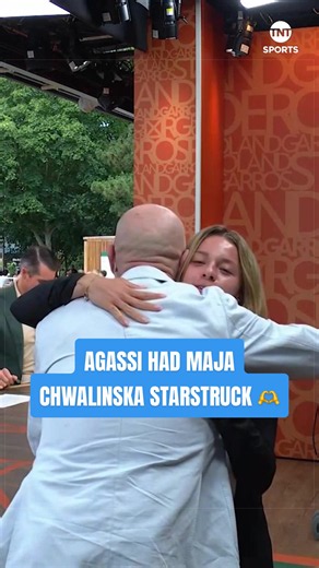 Agassi had Maja Chwalinska starstruck – Roland Garros moment