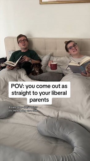580K views · 9.1K reactions | POV: you come out as straight to your liberal parents #comedy #comingout #comingoutvideo #comedyvideo #parents #liberalparents | Kendahl Landreth | Facebook