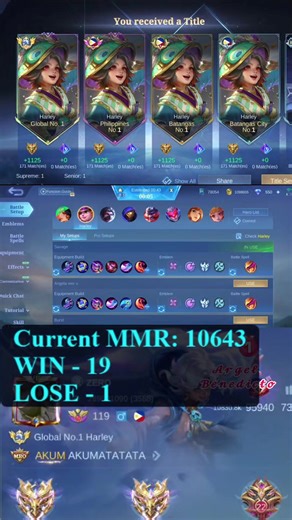 Emblem and Build Reveal in Mobile Legends