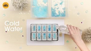 Make magic in your freezer with these Elsa Frozen popsicles! ❄️The perfect addition for your #Frozen2 movie night! 💙 Find the full recipe here: https://family.disney.com/recipe/elsas-frozen-popsicles/ | Frozen