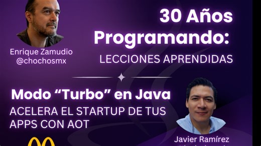 30 Años Programando: Lecciones Aprendidas | Modo Turbo en Java con AOT Caches (Project Leyden)