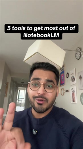 3 tools to get most out of NotebookLM #aitools #notebooklm | notebooklm