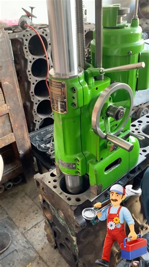 Improve Engine Compression with Professional Piston Sleeve Honing #mechanic #machine #shortsfeed