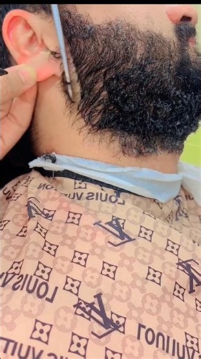 Beard Cutting | Beard Style For Men's #barber #shorts