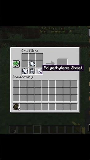 crafting gas mask #minecraft #shorts #youtube