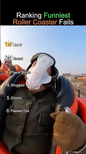 Ranking Funniest Roller Coaster Fails