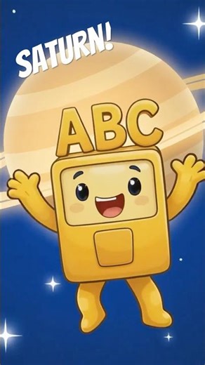 Saturn Song 🪐 | Planet With Rings 💍 | Kids Space Song