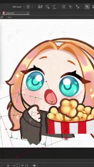 Cute Animation Process✍🏽by eaglovic