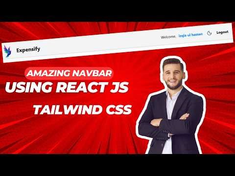 How to Create a Responsive Navbar using React + Tailwind CSS