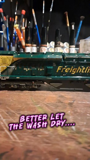26 reactions · 4 comments | #weatheringmodels #class70 Better let that dry for now... more work to do tomorrow :) | Iron Horse Railways | Facebook