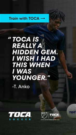 2.2K views · 27 reactions | Give your soccer player a leg up with TOCA Football. TOCA Football's training program provides a comprehensive program you won't find anywhere else. Our progressive soccer program invites soccer players of all ages and experience levels to reach their full potential. | TOCA Soccer | Facebook