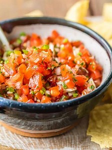 Pico de Gallo is an easy, fresh, and flavorful little dip you can make any time!