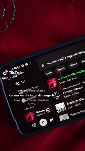 Karena Wanita Ingin Dimengerti: Lirik dan Maknanya