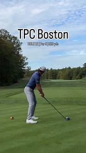 Playing the 12th hole at TPC Boston #golf #golfswing | James Nicholas Golf