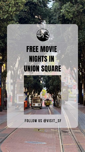 🎬🍿 FREE MOVIE NIGHTS IN UNION SQUARE ✨ Grab your friends, bring a chair, and enjoy free movies under the stars all summer long! Arrive early for live entertainment, drinks, prizes, and pre-show activities starting two hours before sunset. 📍 Union Square 🗓️ Saturdays at sunset 🎥 June 20 — KPop Demon Hunters 🎥 June 27 — The Birdcage 🎥 July 25 — The Princess Diaries 🎥 August 29 — Pokémon Detective Pikachu 🎥 September 26 — The Conversation Don’t forget a jacket—San Francisco evenings can ge