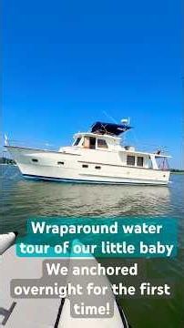 Wraparound boat tour - DeFever 45