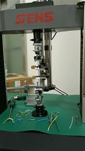 Wire and cable tensile testing machine