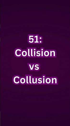 Collision vs Collusion | Easily Remember the Difference with Examples #vocabs