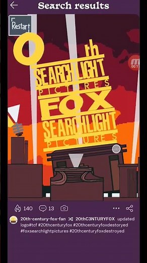 20th Searchlight Pictures Fox Searchlight Pictures Destroyed