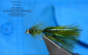 Tying the Blue Flash Damsel (Nymph/Woolly Bugger) with Davie McPhail