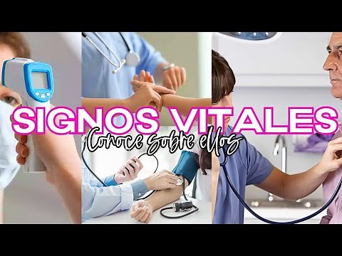 🩺SIGNOS VITALES en ENFERMERÍA: Guía teórica, alteraciones, valores normales/ Cofia Educativa