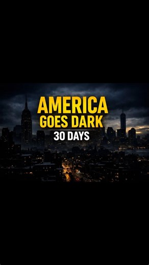 America Goes Dark for 30 Days — This Is What Happens ⚡🇺🇸 #space #universe #spacefacts #earth #nasa
