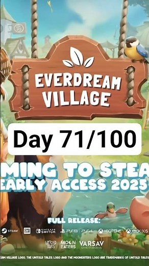 Day 71: Everdream Village! | 100 Games in 100 Days Challenge 🎮