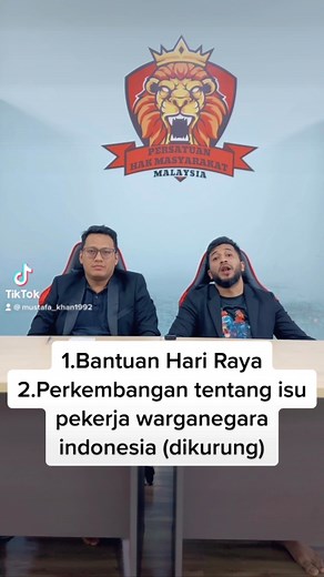 Assalamualaikum w.b.t dan salam sejahtera. Berikutan update dari pihak kami berkenaan dengan kes warga asing yang kami bongkarkan pada tempoh hari kini pihak suspek iaitu majikan mereka telah di ambil tindakan yang tegas dari pihak PDRM.Tindakan pantas dari pihak PDRM sangat kami puji kerana telah menjalankan tugas mereka dengan sangat sempurna dan terus melindungi warga asing tersebut di pusat perlindungan yang selesa.Untuk maklumat lanjut boleh ikuti kami pada video tersebut. Dan juga sempena 