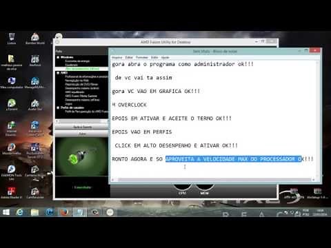 como deixar a amd c-60 mais rapido