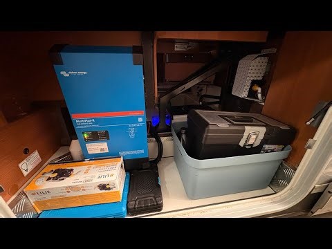 Victron Multiplus II 12/3000/120 installation in a Carthago C-Chic Line 4.9 LE L