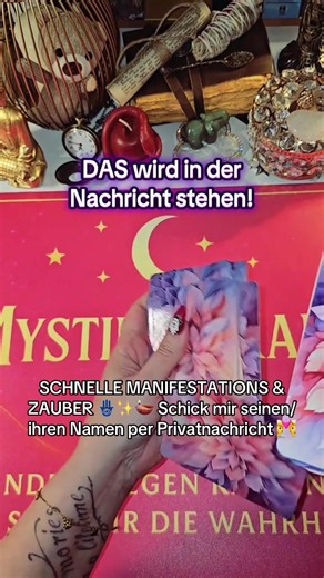 SCHNELLE MANIFESTATIONS & ZAUBER 🪬✨🪔 Schick mir seinen/ihren Namen per Privatnachricht 💑 #astrologie #tarot #kartenlegen