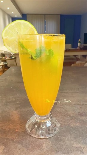 Sunset in a glass🍹Orange mojito #shorts #ytshorts #mojito #orangemojito #youtubeshorts #mocktail
