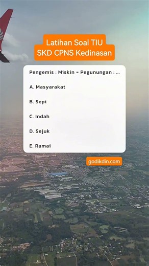 Latihan soal TIU SKD CPNS & Kedinasan 2026 🔥