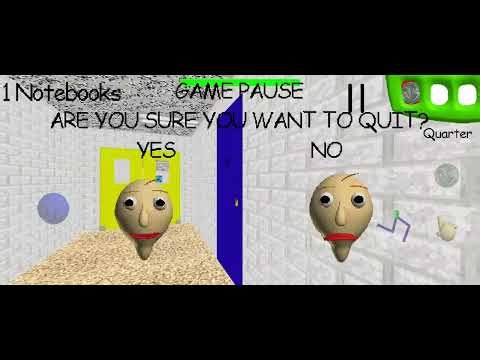 Baldi Basics Gameplay (GONE WRONG)