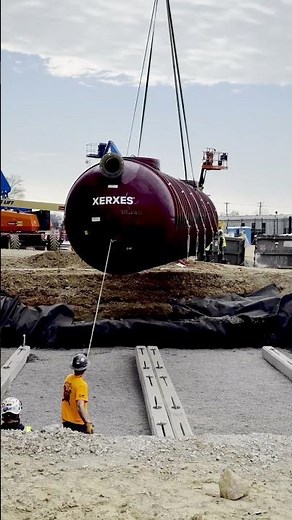 What 30,000 Gallons of Fire Protection Looks Like 🔥
