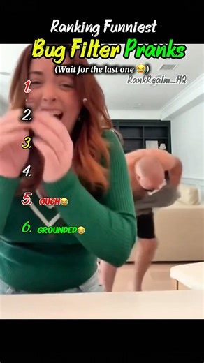 Ranking the funniest Bug filters pranks 🤣🤣 #viral #funny #blowup