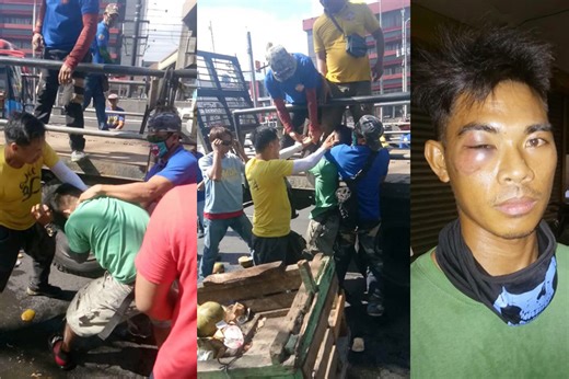 MMDA suspends enforcers who beat up buko vendor