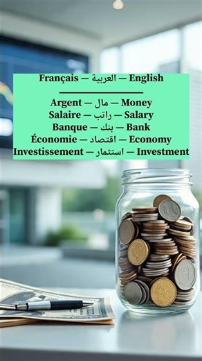 Money Vocabulary in French🇲🇫 || Vocabulaire de l’argent en français