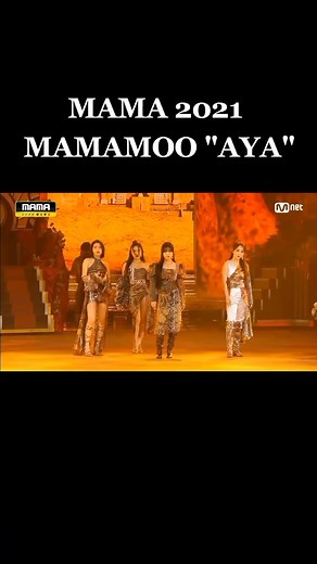 MAMAMOO 'AYA' Performance Highlights | MAMA 2021