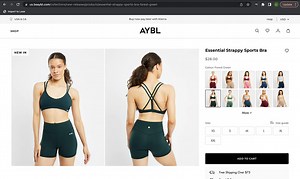How can I display multiple images for a product variant?