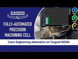 Tsugami B0206 with Caron Engineering Solutions | Fully Automated Swiss Mill-Turn Demo