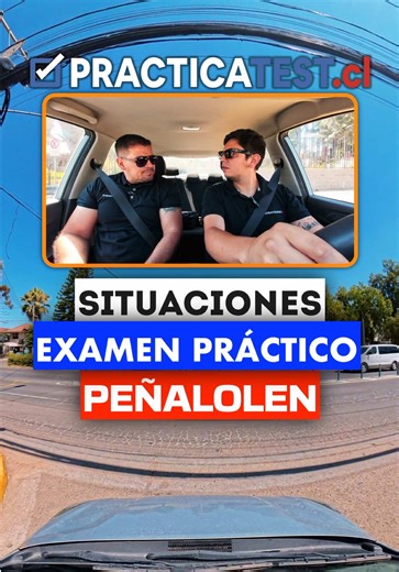 Circuito Práctico de Peñalolen para Examen de Conducir