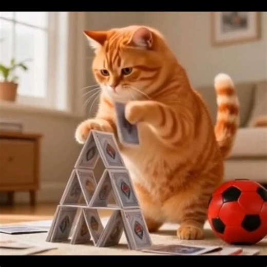 😱 The Unluckiest Cat Ever! Balloon & Ball Explosion 💥🎈⚽