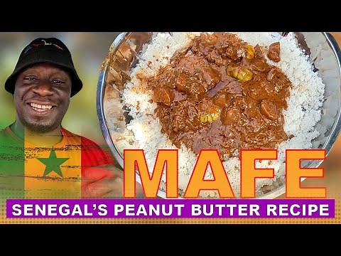 Ultimate African Food in Senegal I've never Seen !! Senegal's Peanut Butter Stew MAFE Recipe !!
