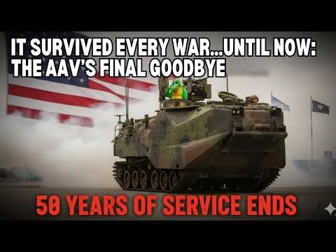 This Marine Corps War Machine Just Took Its Last Ride | US (AAV’s) Amphibious Assault Vehicle.