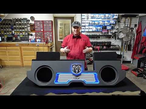 NET Audio Dodge Ram Subwoofer Enclosure - NEW VIDEO -