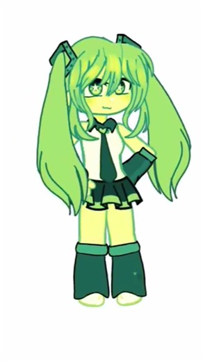 MIkU miku miku Ooo eee ooooOII #gacha #animatin #hatsunemiku #miku #trending #trendingshorts #edit
