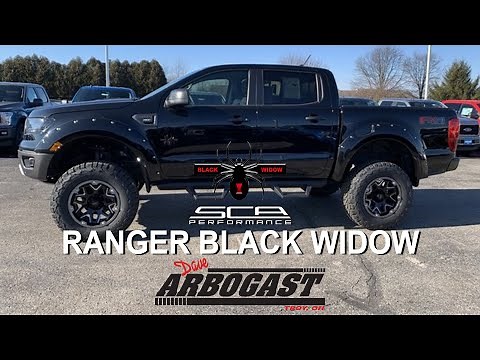 New 2019 Lifted Ford Ranger Black Widow 4X4 Lifted Truck | Dave Arbogast Ford F4870T