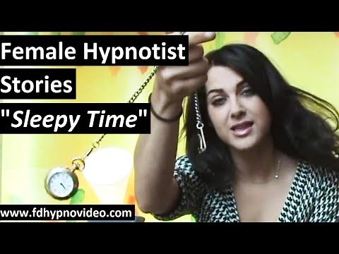 Female Hypnotist Stories: "Sleepy TIme" with Hypnotist Jennifer Saands (ASMR Hypnosis roleplay)